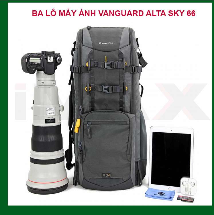 BA LÔ MÁY ẢNH VANGUARD ALTA SKY 66 - HÀNG CHÍNH HÃNG