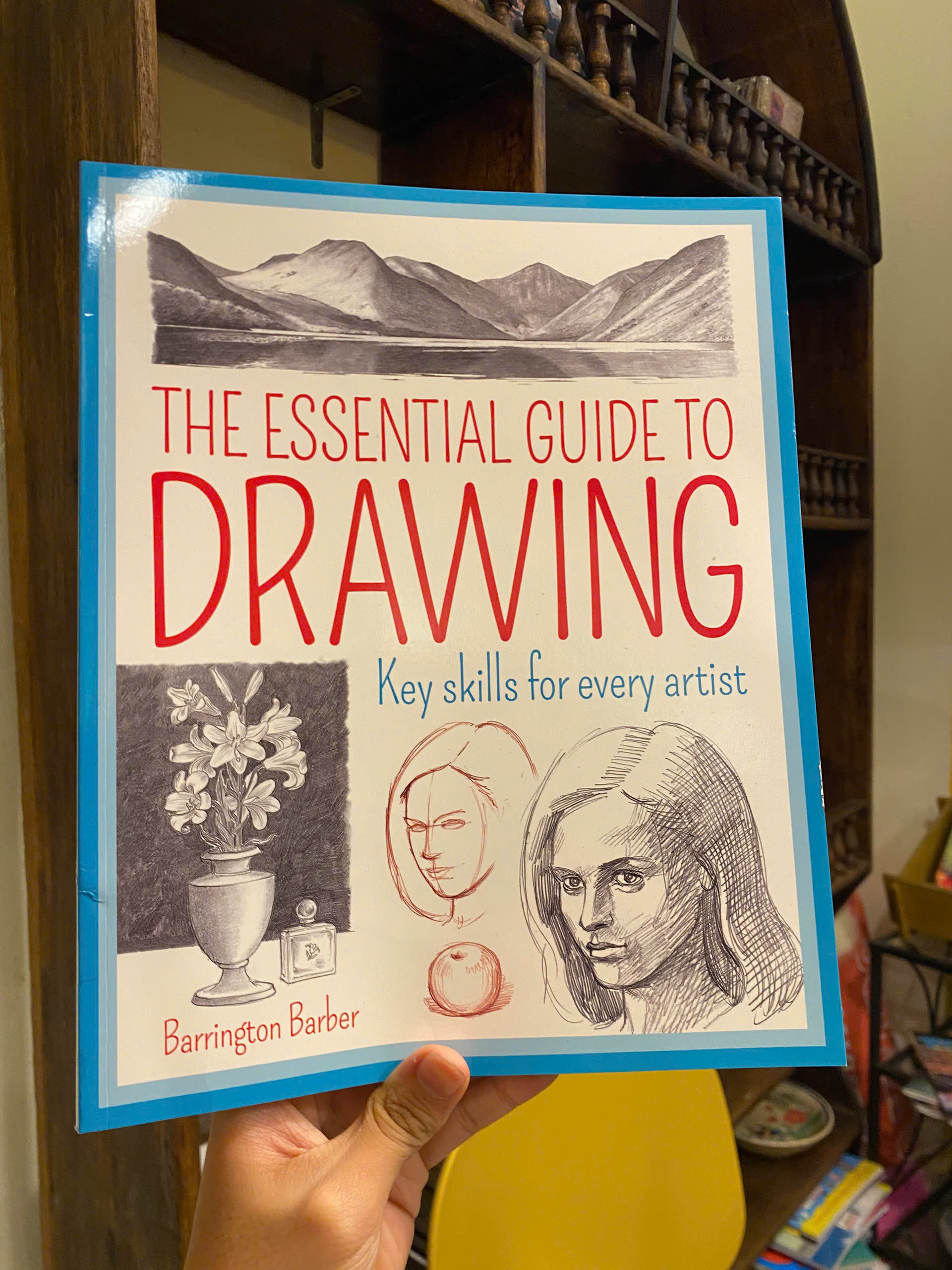 Sách - The Essential Guide to Drawing: Key Skills for Every Artist by Barrington Barber - Ngoại Văn