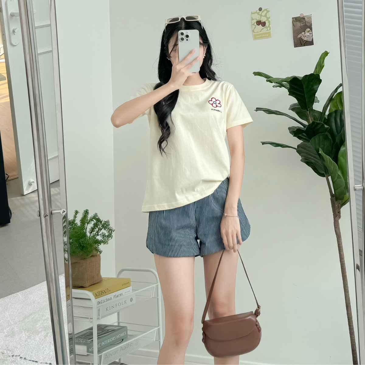 Quần short quần ngắn sọc dọc tôn dáng có nhiều màu sắc Stripped Miều Est.2013
