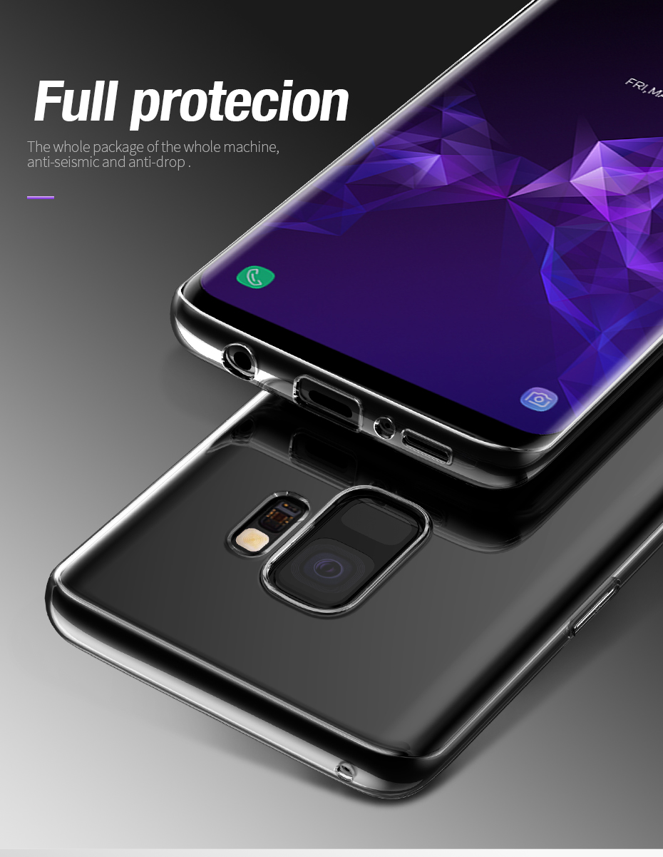 Ốp lưng dẻo dành cho Samsung Galaxy S9 hiệu Ultra Thin - Hàng chính hãng