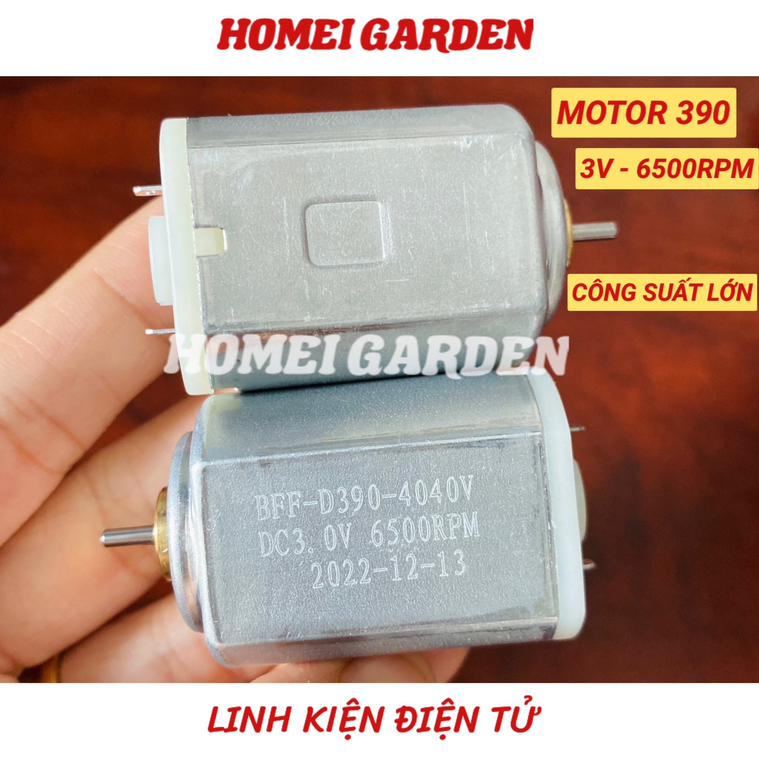 Mô tơ thay thế cho tông đơ công suất lớn 6500 - 7000rmp mới 100% rất bền - HM0125