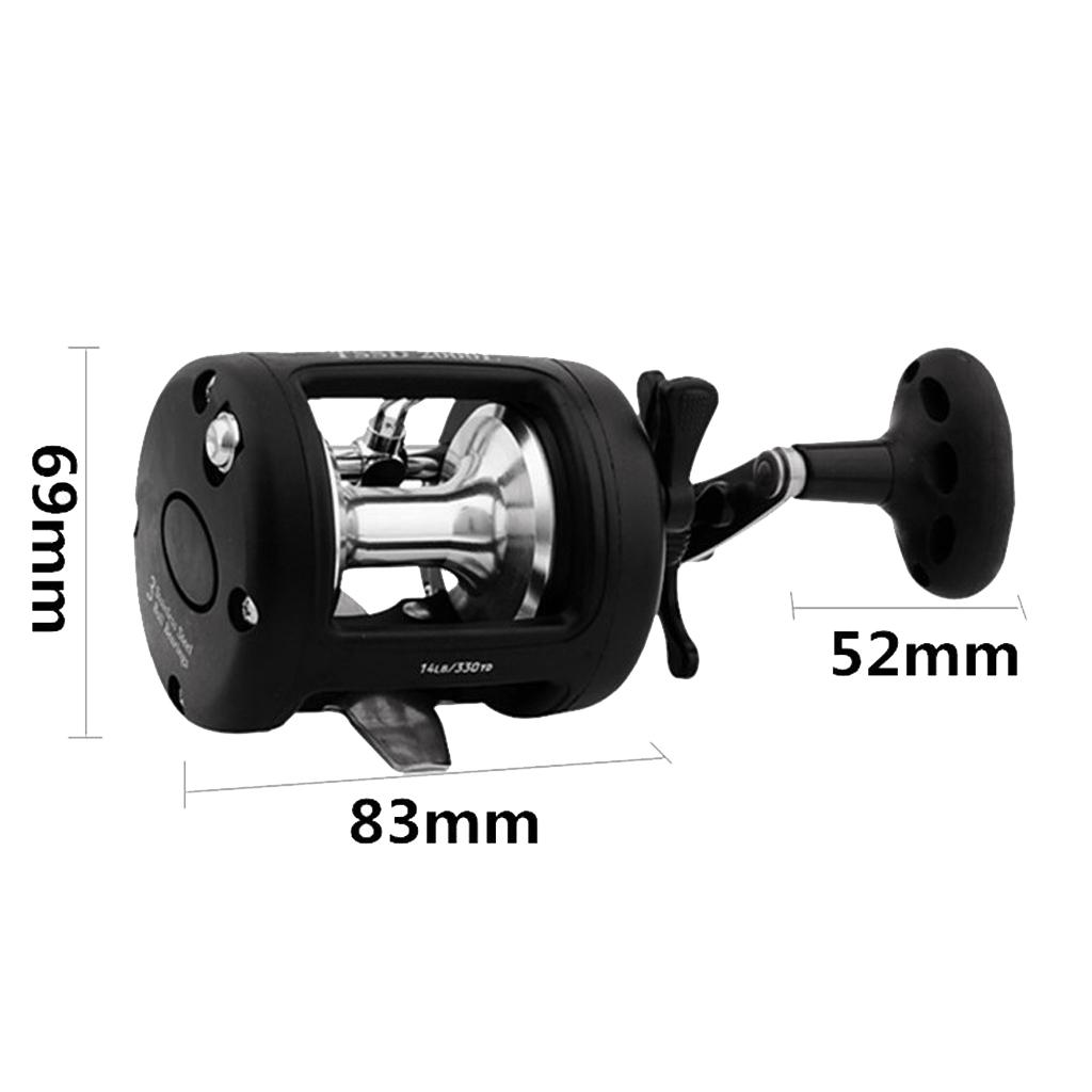 3+1 BB Fishing Reel Baitcasting Reel Saltwater Trolling