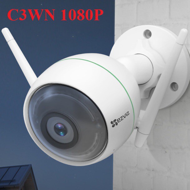 Trọn bộ Kit Camera IP EZVIZ CS-C6N-A0-1C2WFR 2MP 4 Camera, đầu ghi 4 kênh - Hàng chính hãng