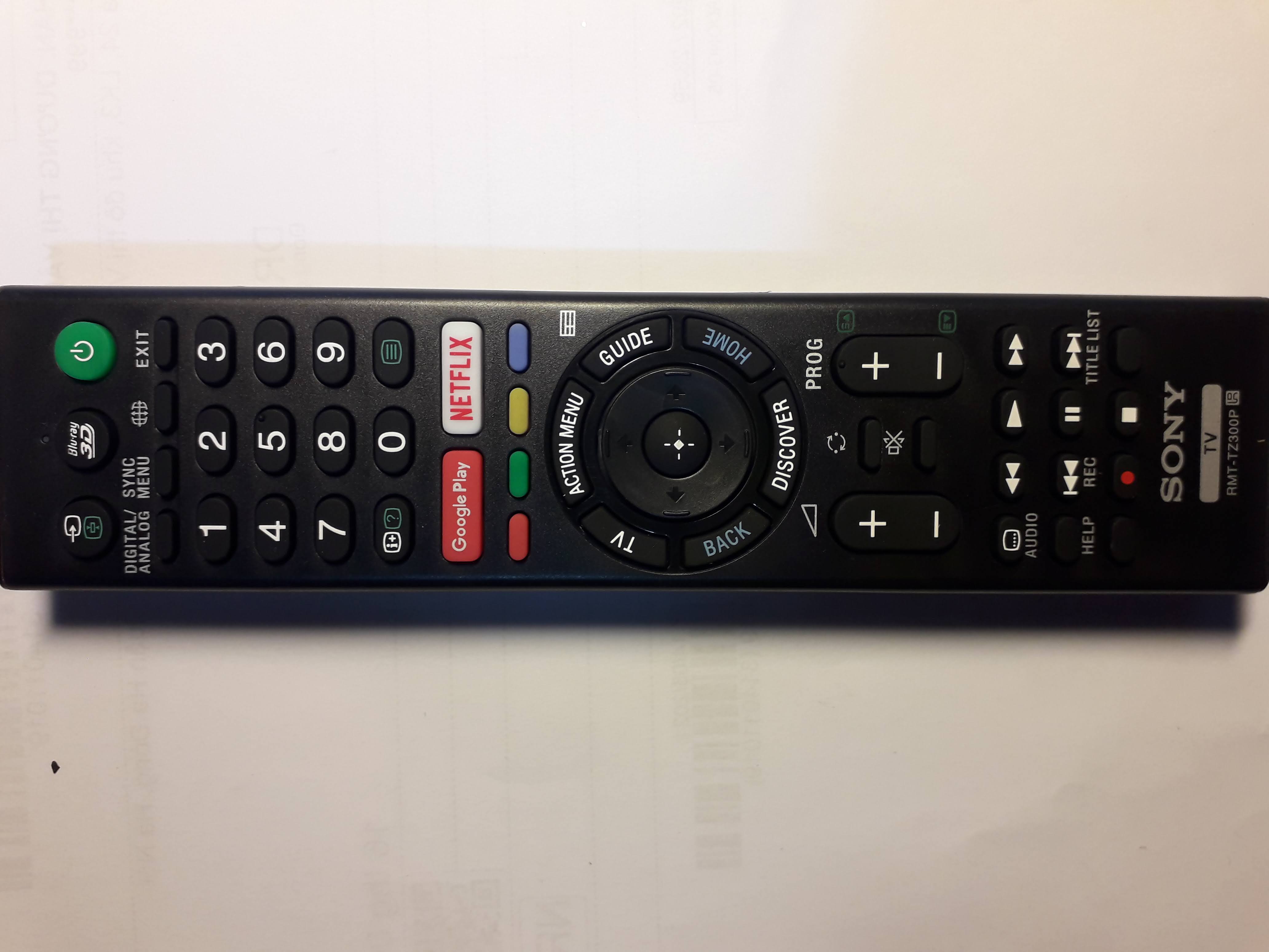Điều khiển cho TV Sony TZ300P/Remote Điều khiển cho tivi Sony TZ300P