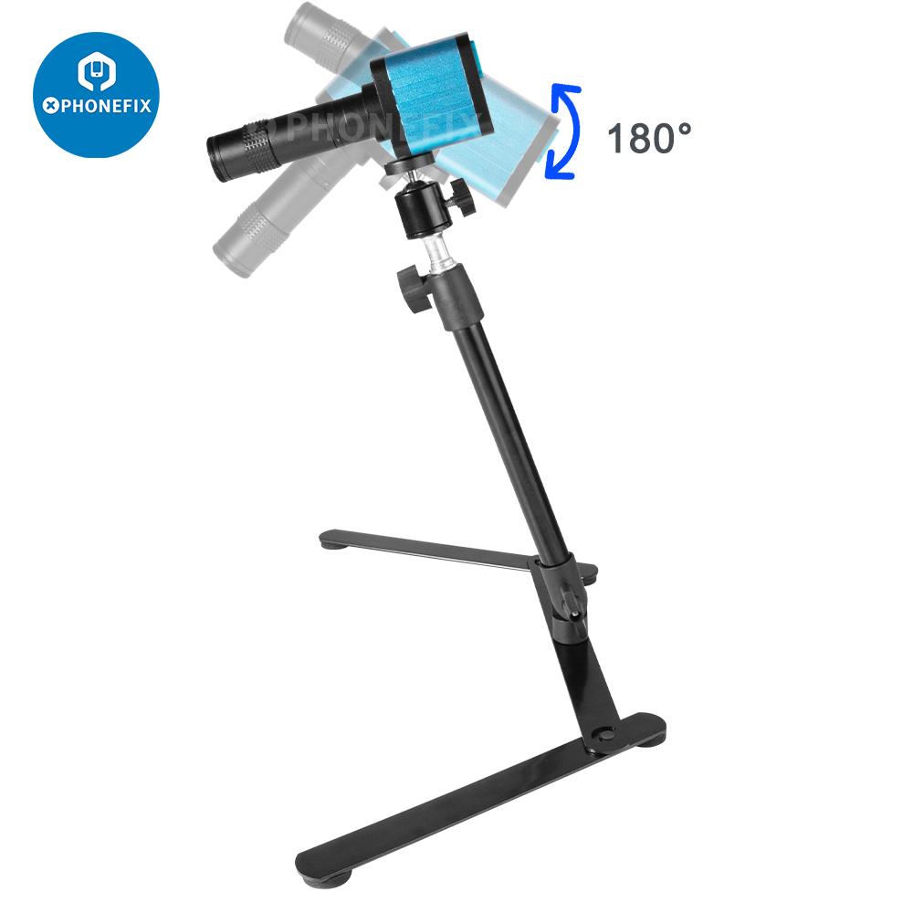 48MP HD 1080P HDMI USB C-Mount Ngành Công Nghiệp Máy Ảnh Kính Hiển Vi Bộ Ống Kính 130X 40 Đèn LED Đèn Điều Chỉnh Chân Đế Hỗ Trợ Hàn