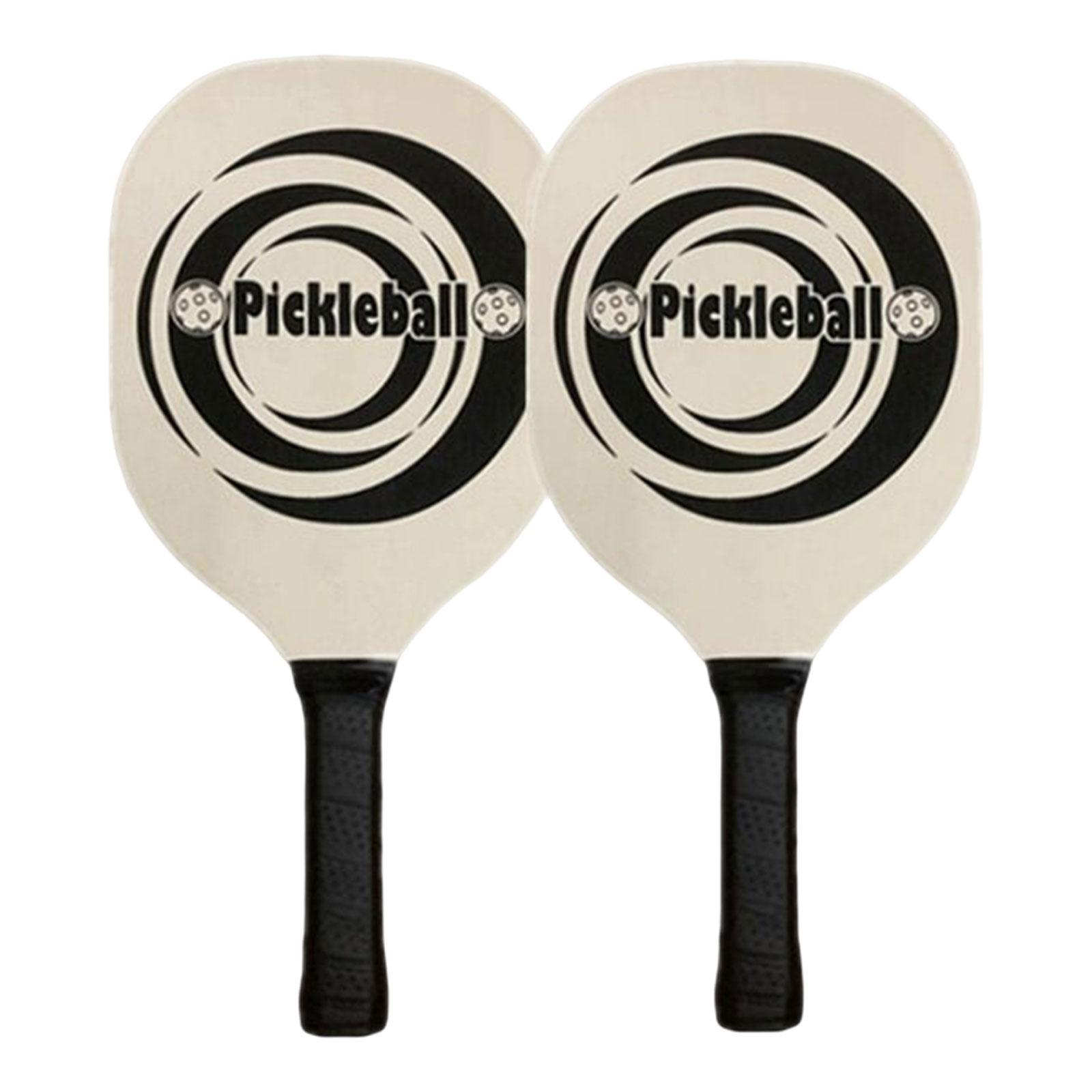 Pickleball Paddles, Wooden Comfortable Gripping Pickleball Rackets for Player Adults Indoor Outdoor
