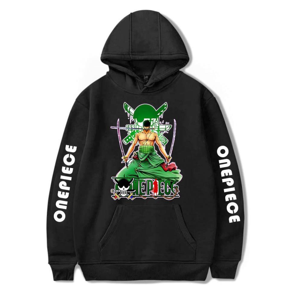 Áo One Piece BST ÁO HOODIE cực đẹp in hình Luffy - Zoro - Ace One Piece chất nỉ bông