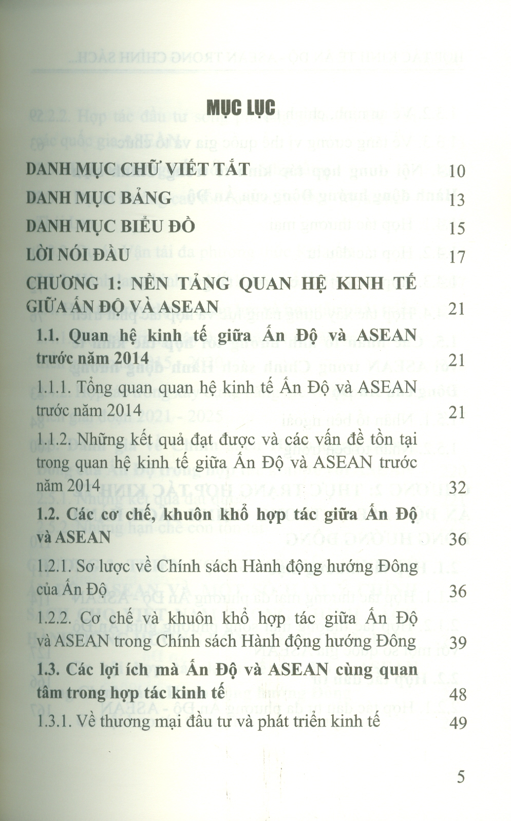 Hợp Tác Kinh Tế Ấn Độ - ASEAN Trong Chính Sách Hành Động Hướng Đông Của Ấn Độ (Sách Chuyên Khảo)