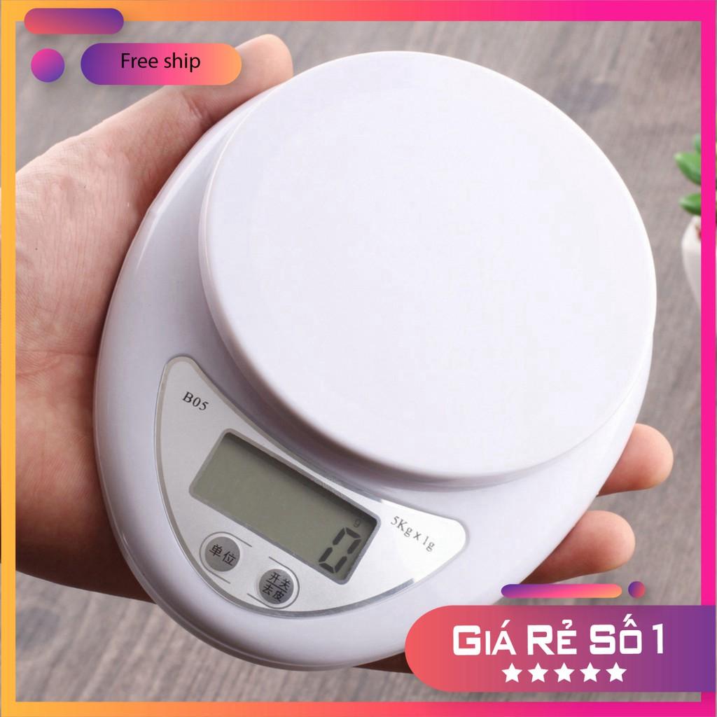 Cân Tiểu Ly 5 Kg, 7kg Electronic Kitchen Scale – Cân Thực Phẩm, Gia Vị, Làm Bánh Tiện Dụng