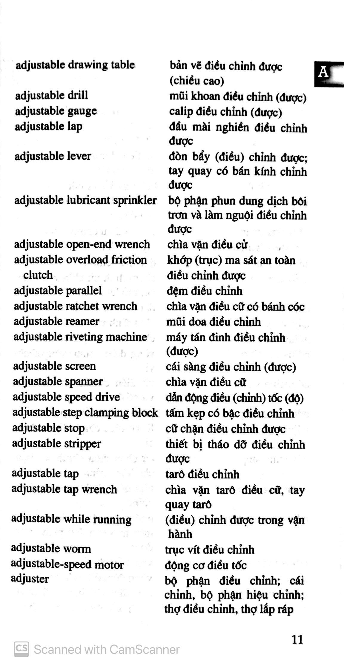 Từ Điển Cơ Khí Và Công Trình Anh -Việt 40.000 Từ - ảnh 13