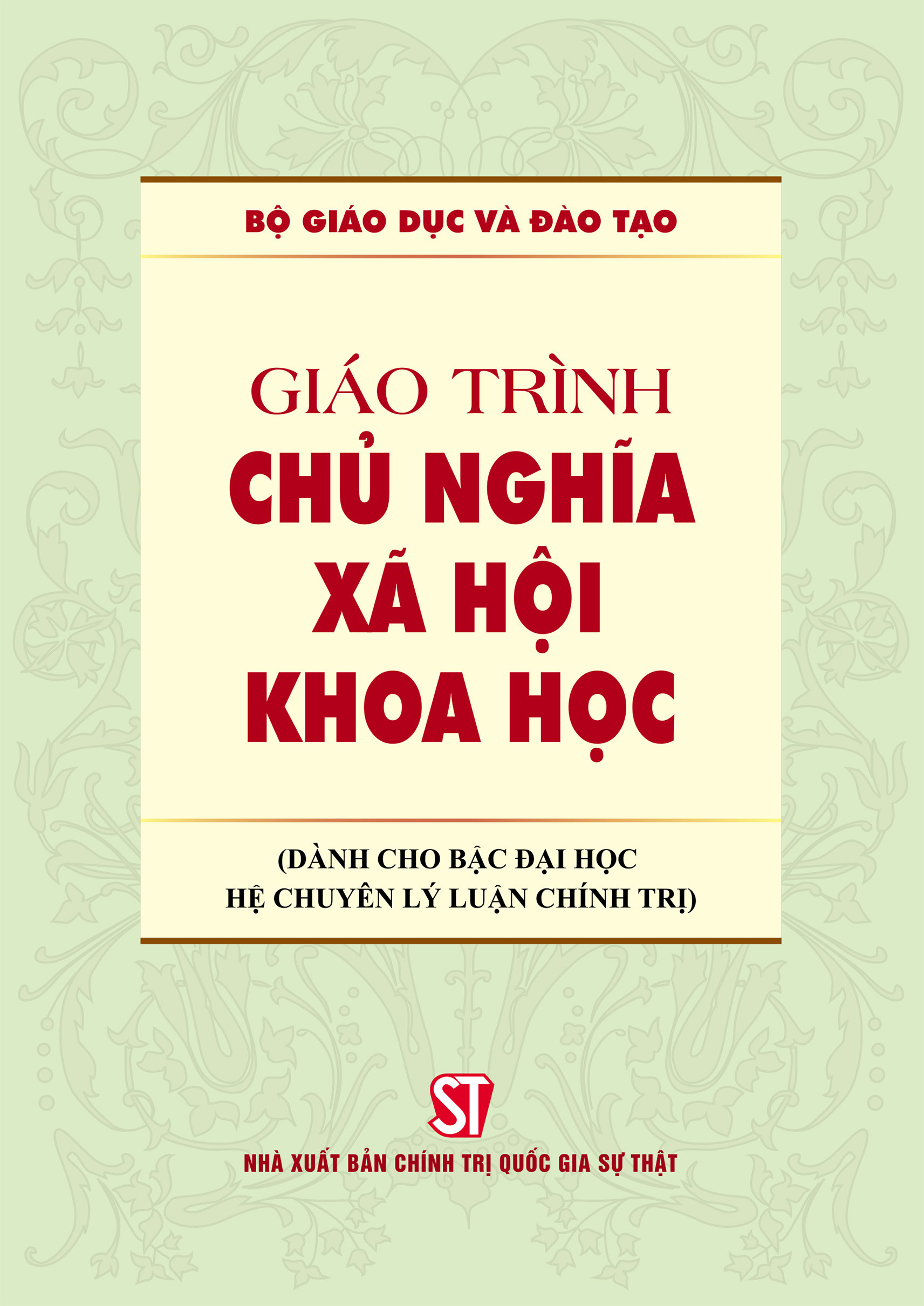 Giáo Trình Chủ Nghĩa Xã Hội Khoa Học -