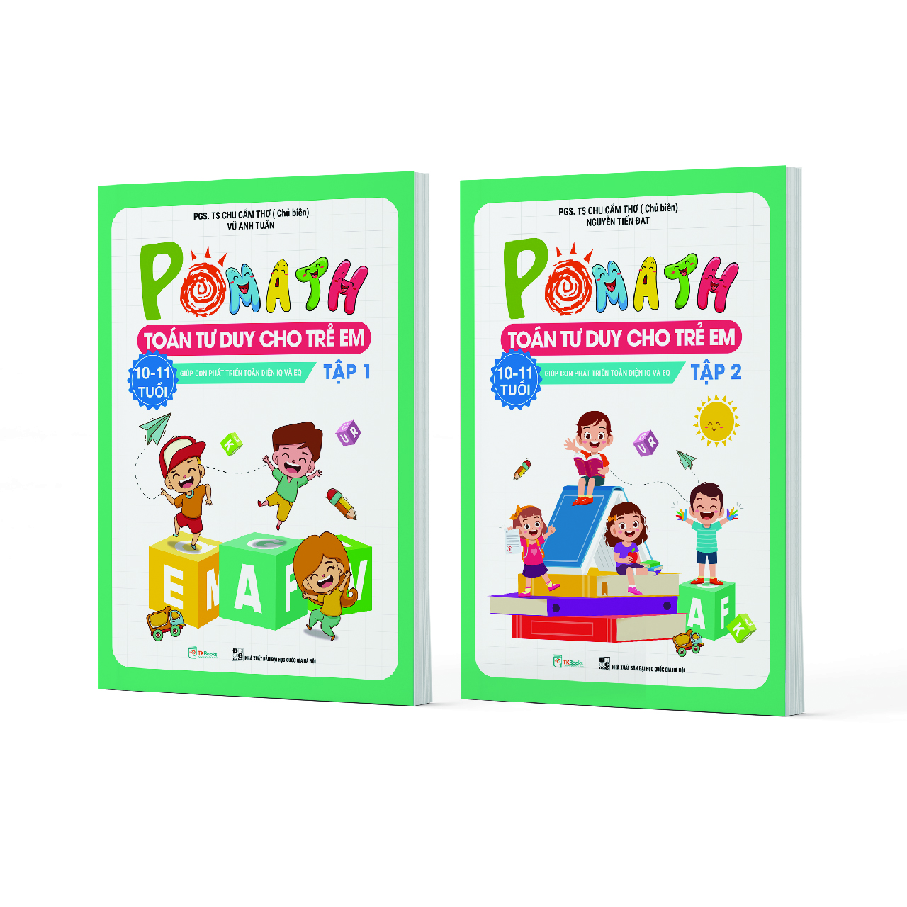 Combo POMath – Toán tư duy cho trẻ em 10 – 11 tuổi