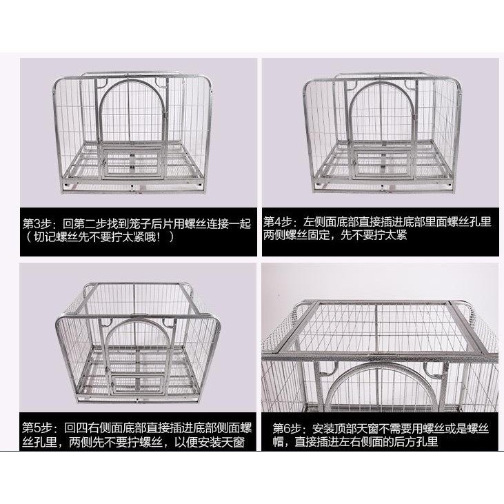 [MỚI VỀ] Chuồng 1Mét25, Chuồng Size Đại Dành Cho Becgie