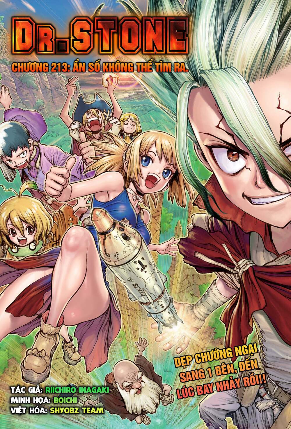 dr.stone - hồi sinh thế giới chapter 213 2