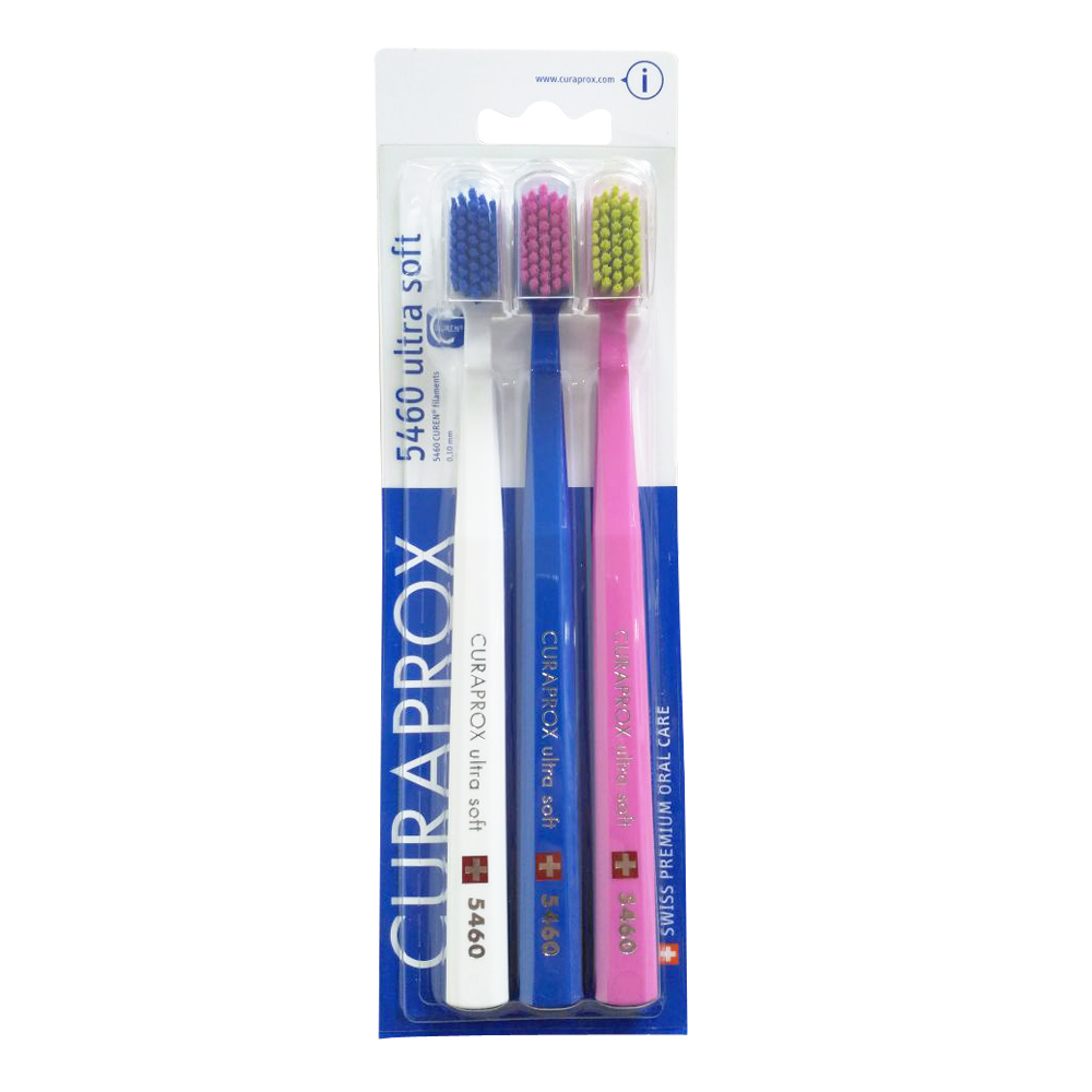 Combo 2 bàn chải răng siêu mềm CURAPROX CS 5460 Ultra Soft