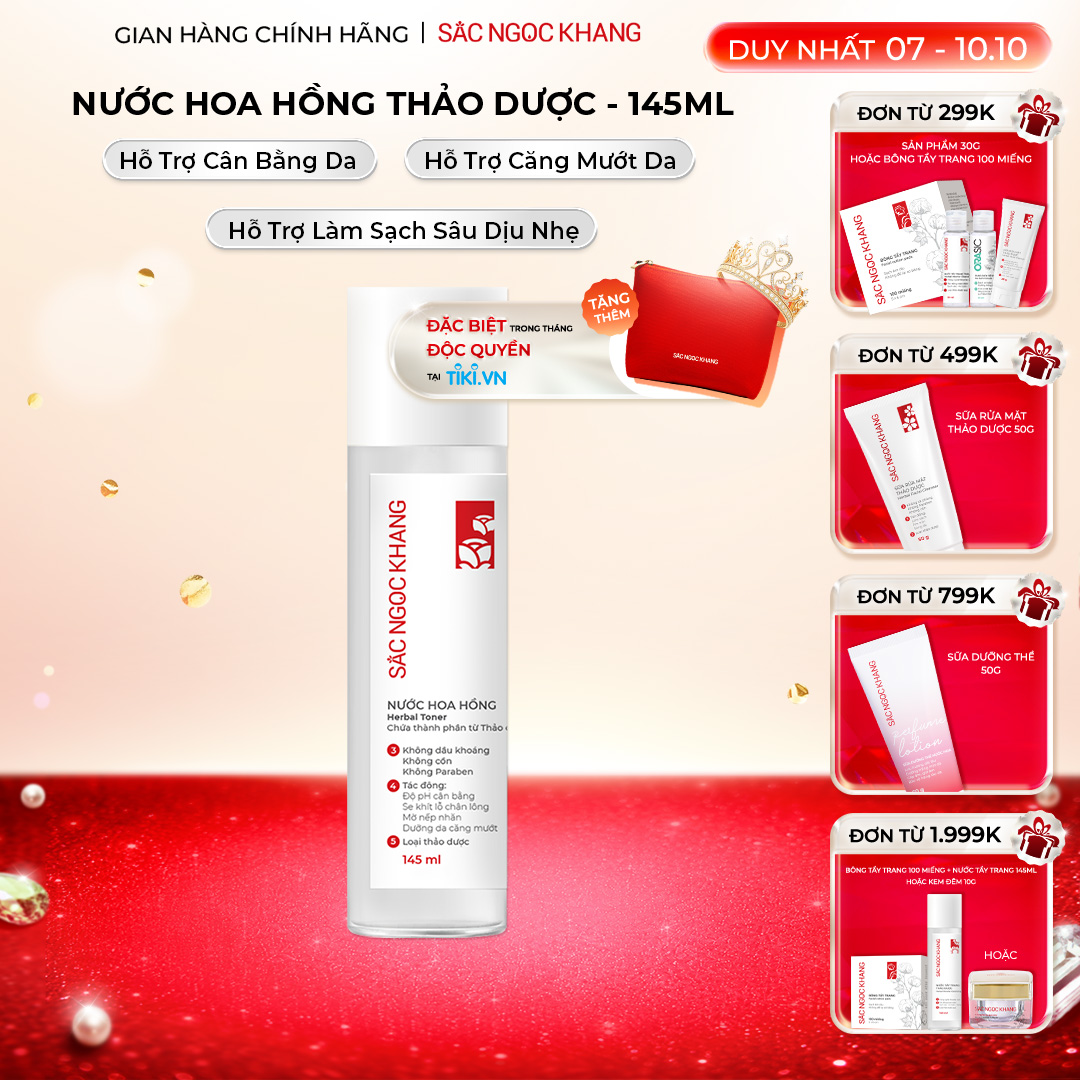 Nước Hoa Hồng Sắc Ngọc Khang MNH01 145ml