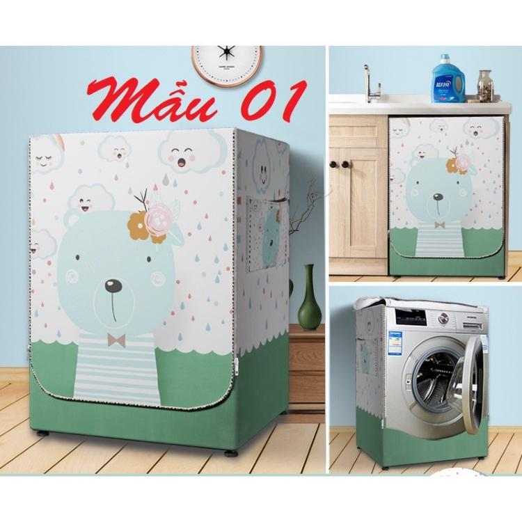 Vỏ Bọc Máy Giặt Cửa Ngang, Cửa Trước 6, 7, 8, 9, 10, 11 Kg Vải Bạt Siêu Bền Chống Thấm Nước, Nắng Mưa