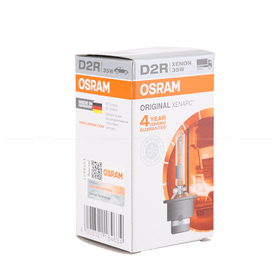 Bóng Đèn Xenon OSRAM Original D2R 66250 12V 35W