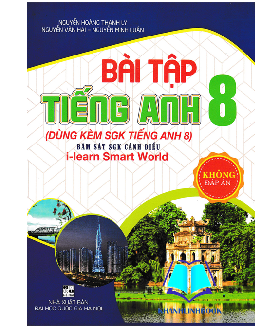 Hình ảnh Sách - Bài Tập Tiếng Anh 8 (Không Đáp Án) Dùng Kèm SGK Tiếng Anh 8 (Bám Sát SGK Cánh Diều I-Learn Smart World)