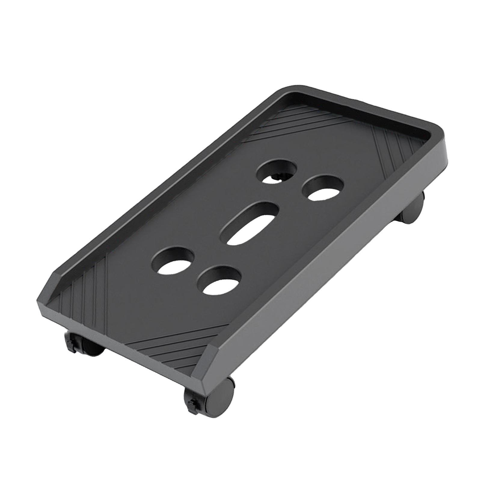 PC CPU Holder Stand Mobile with  for Office Home Under Desk