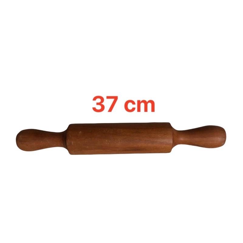 Cây lăn bột làm bánh 37cm chất liệu bằng gỗ tự nhiên an toàn, bền đẹp