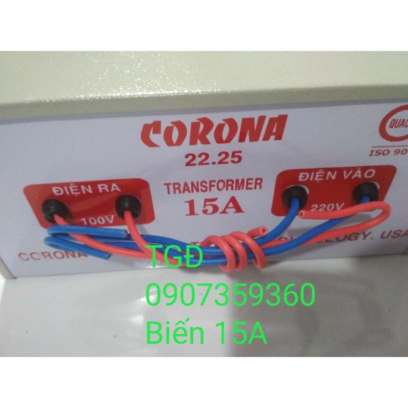 Biến áp 15A Chuyển từ 220v xuống 110v không tiêu hao điện năng - Hàng chính hãng