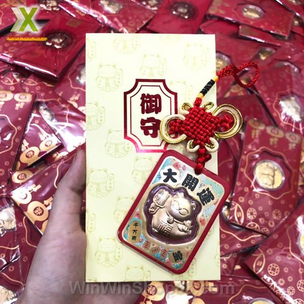 Bao lì xì Mèo Chiêu Tài may mắn, Bao lì xì Mèo Thần Tài chiêu tài rước lộc Andhere