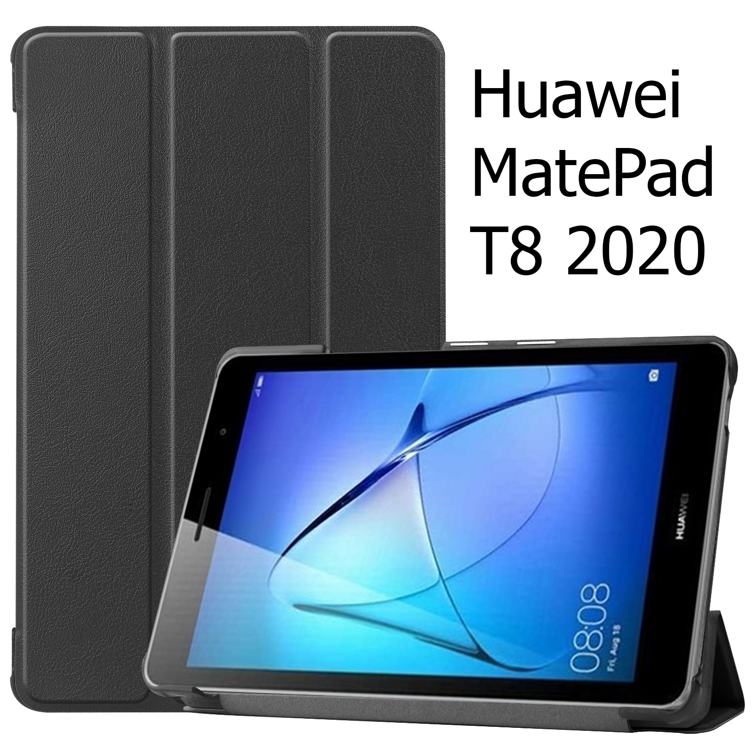 Bao Da Cover Dành Cho Máy Tính Bảng Huawei MatePad T8 Hỗ Trợ Smart Cover