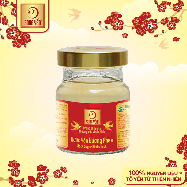 Nước Yến Đường Phèn 15% Song Yến