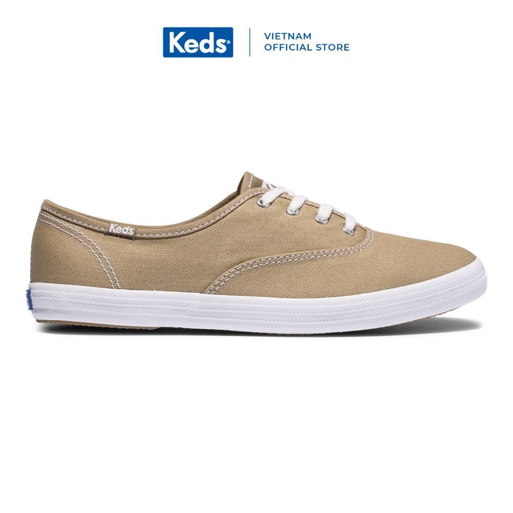 Giày Keds Nữ- Champion Organic Canvas - KD064810WF