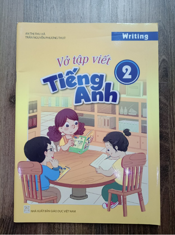 Sách - Vở Tập Viết Tiếng Anh Lớp 2