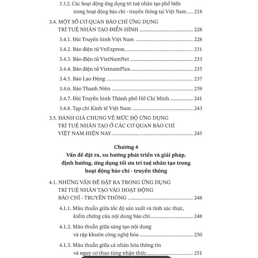 Trí tuệ nhân tạo trong hoạt động Báo chí - Truyền thông