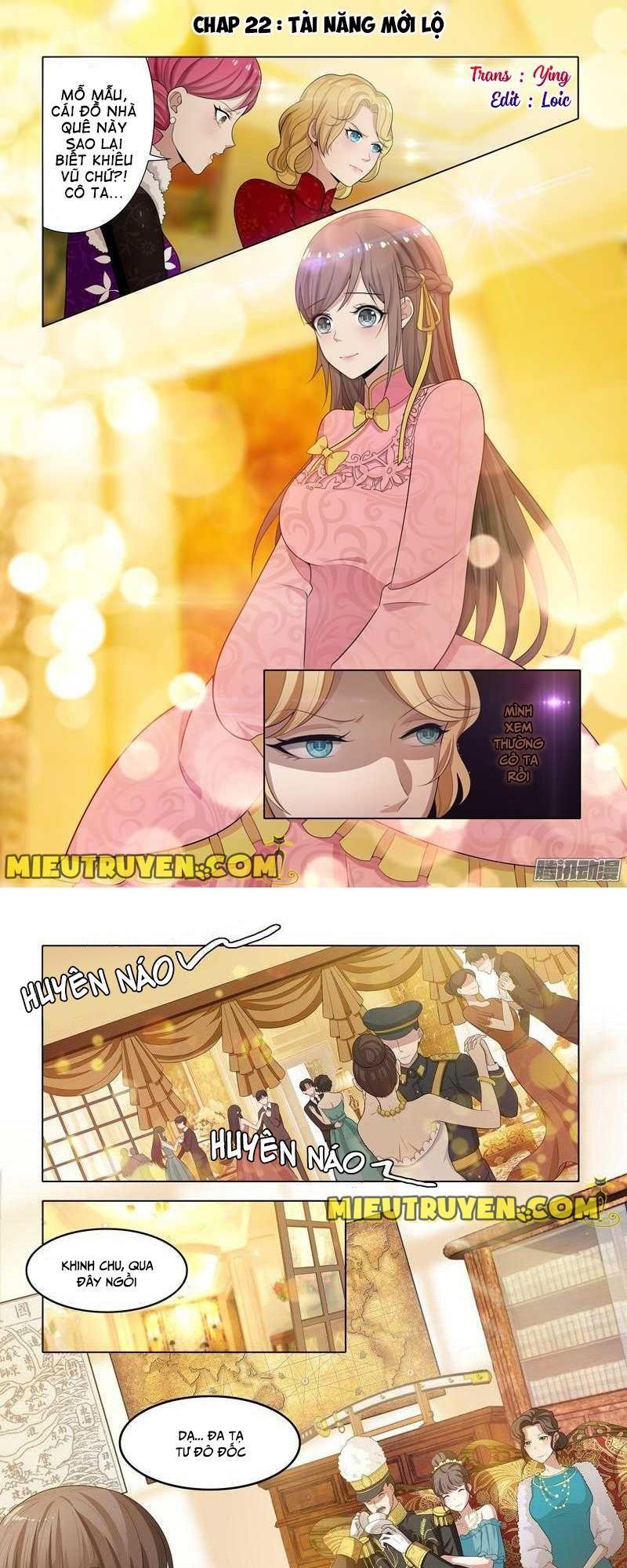 thiếu soái! vợ ngài lại bỏ trốn chapter 22 1