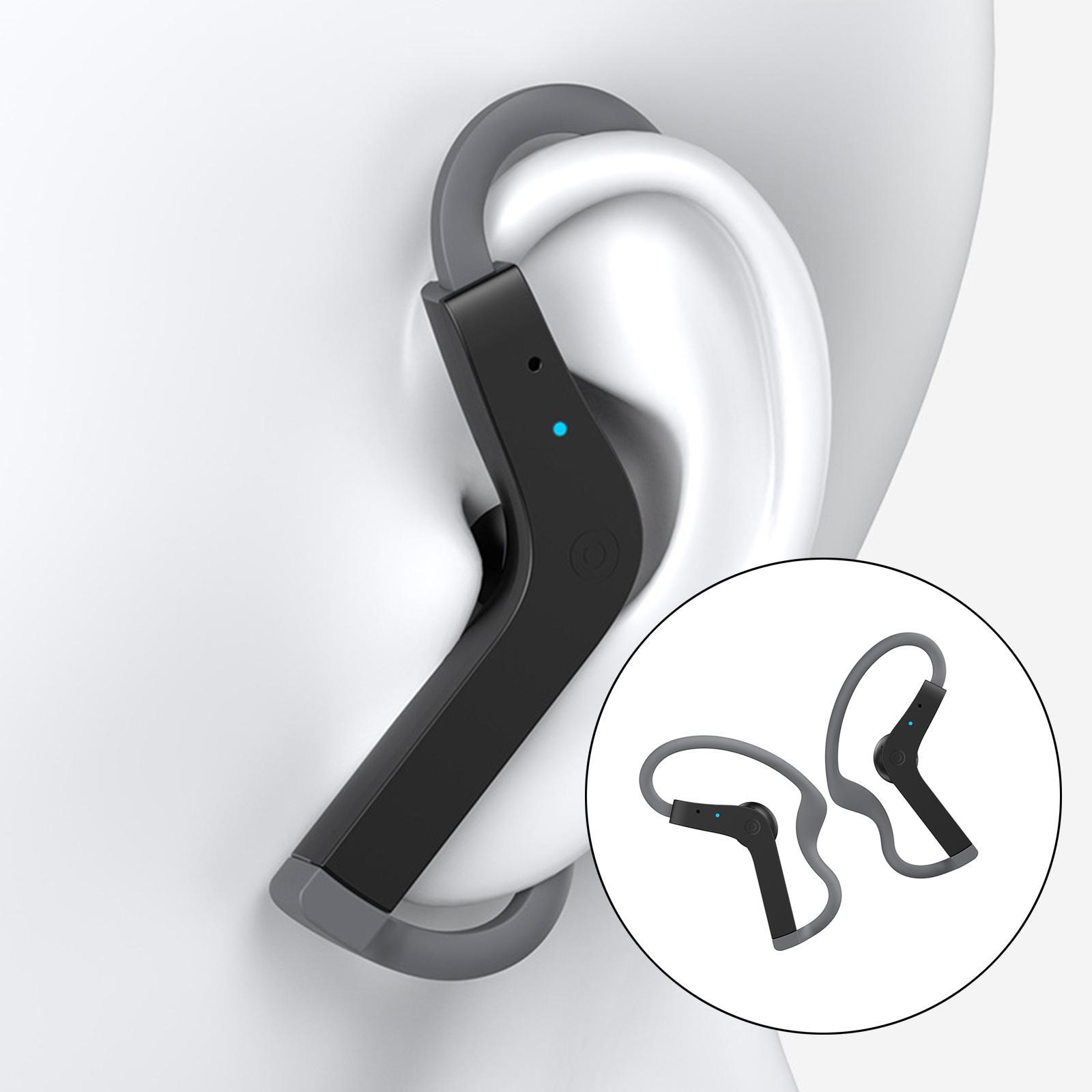 True Wireless with Earhooks Deep Bass for Workout