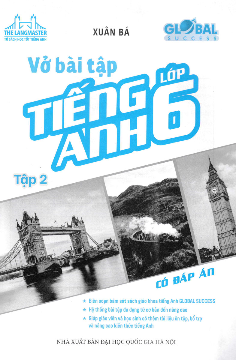 The Langmaster - Vở Bài Tập Tiếng Anh Lớp 6 - Tập 2 Global Success_MT