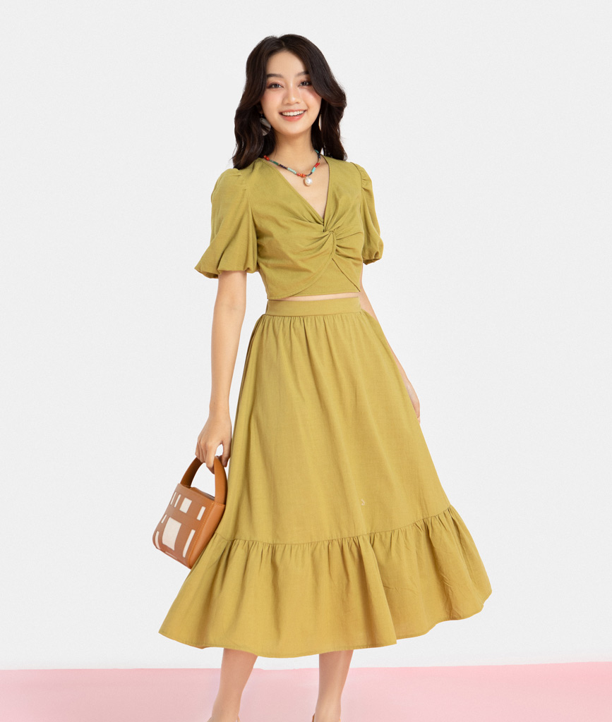 Váy Lửng Thời Trang HNOSS HNVLU016