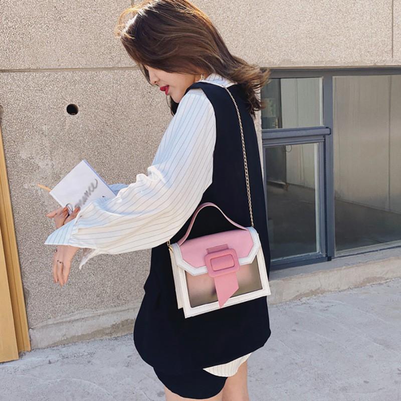 Women Square Large-capacity Multi-function Shoulder Crossbody Bag