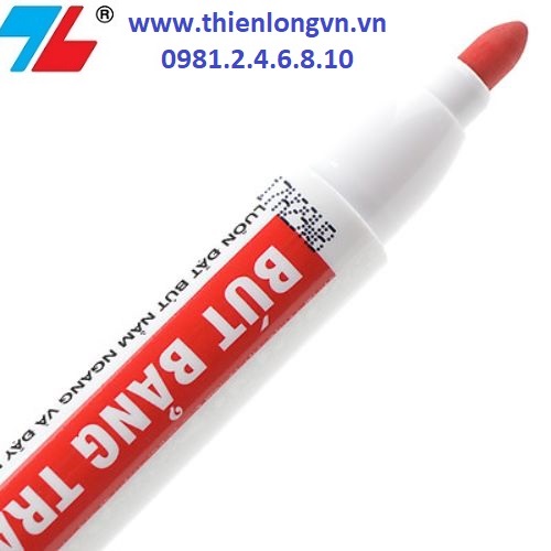 Bút lông bảng to Thiên Long; WB-03 mực đỏ