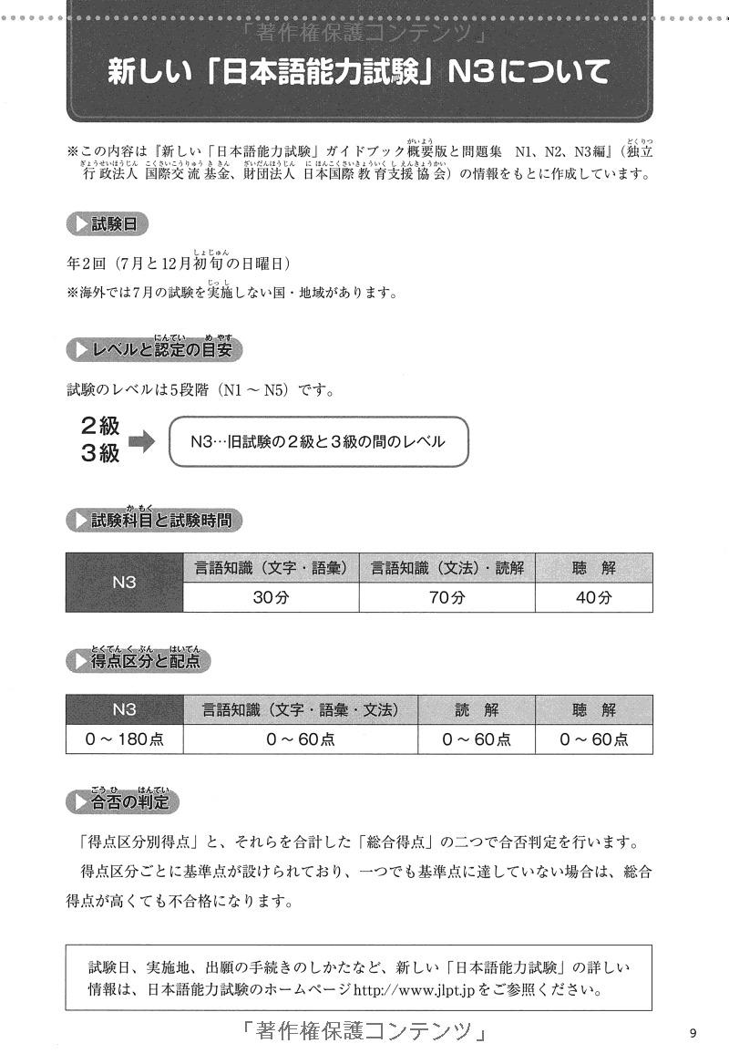 The Japanese Language Proficiency Test Practice Exams And Strategies N3 Vol.2 With 2 CDs (Japanese Edition)