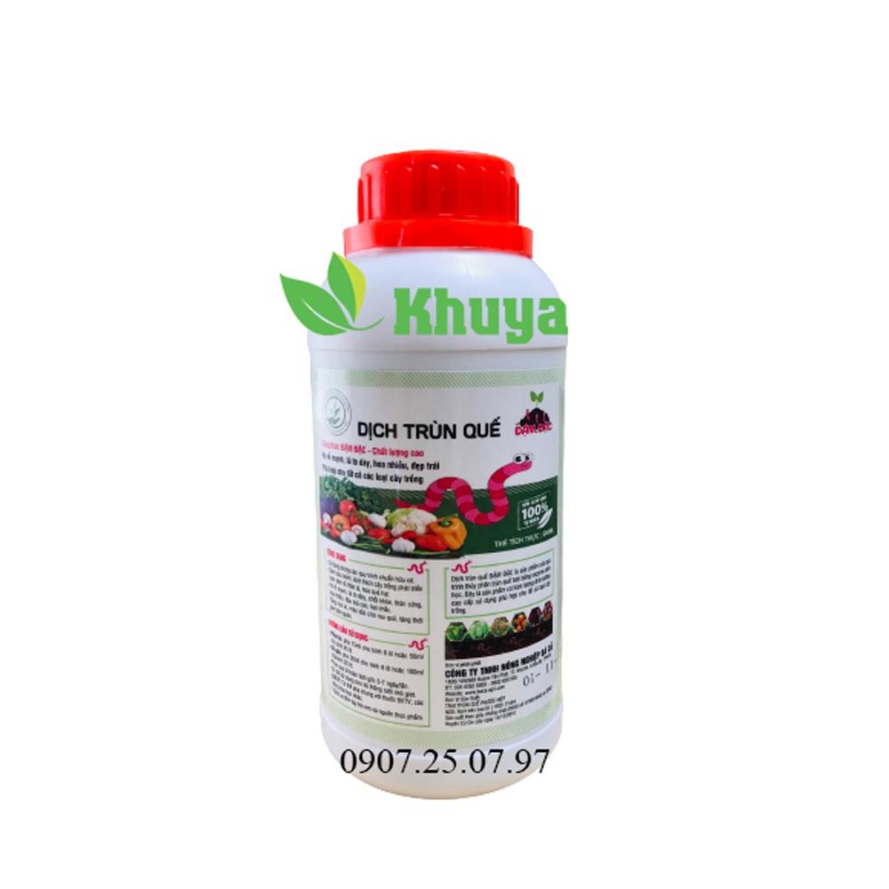 Dịch Trùn Quế 500ml Ra rễ mạnh - Lá to dày