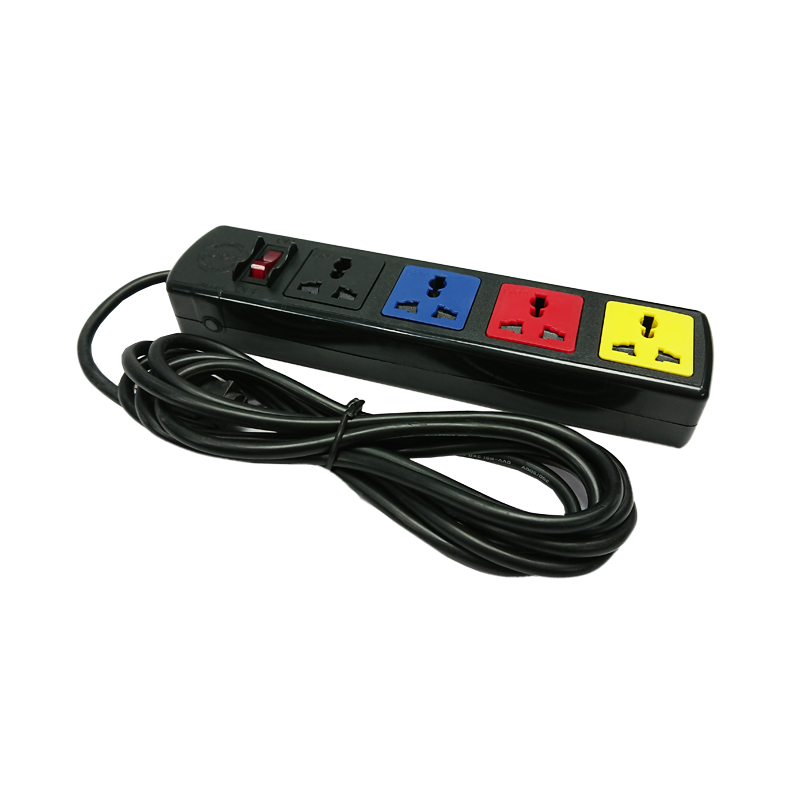 Ổ cắm kéo dài đa năng LiOA 4 ổ cắm, 1 công tắc, 2 lõi dây 4D*2*N