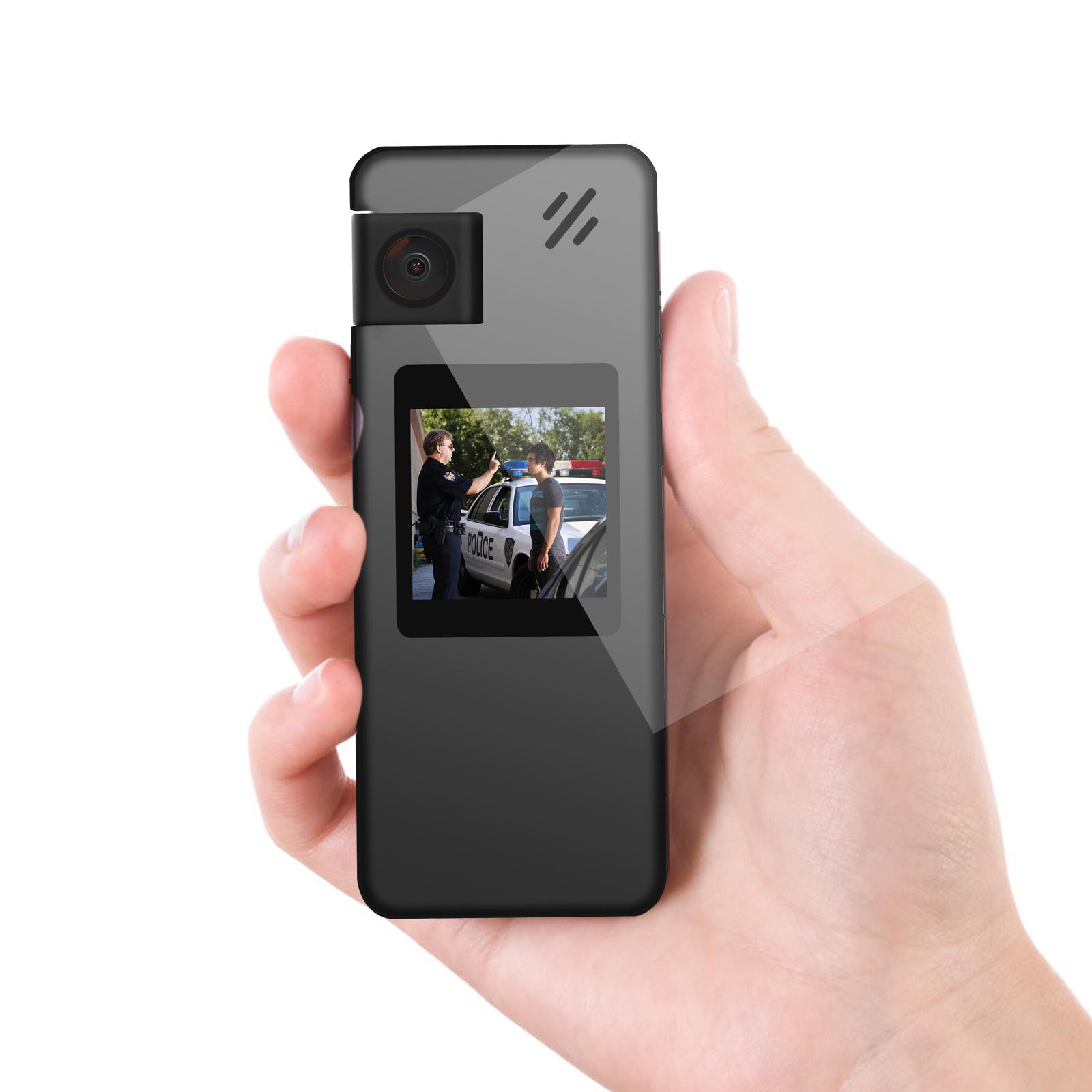 Yaergor A32 Full 1080p Máy ảnh mini Video kỹ thuật số Video Cody Vòng lặp ghi hình thu nhỏ Gói máy quay nhỏ: với thẻ TF 128G