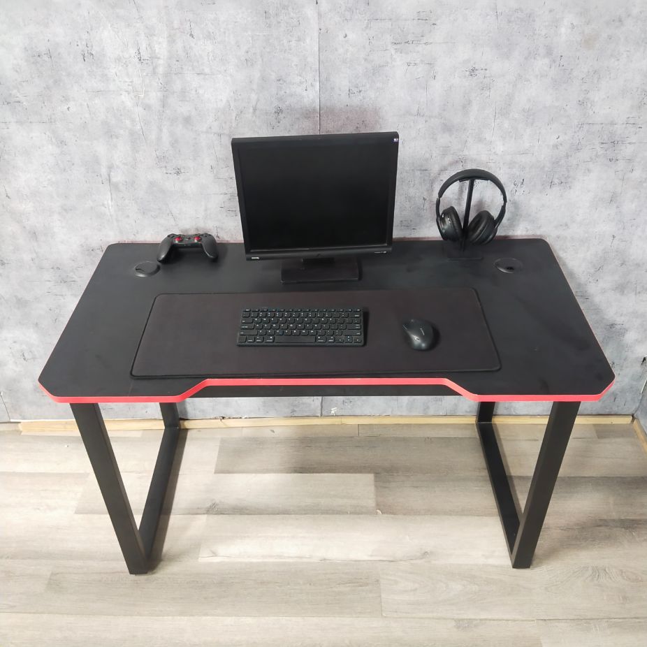 Bàn gaming, bàn chữ U mặt gỗ MDF FUFUTECH chắc chắn, kích thước 120x60 cm dùng để máy tính làm việc, chơi game, học tập