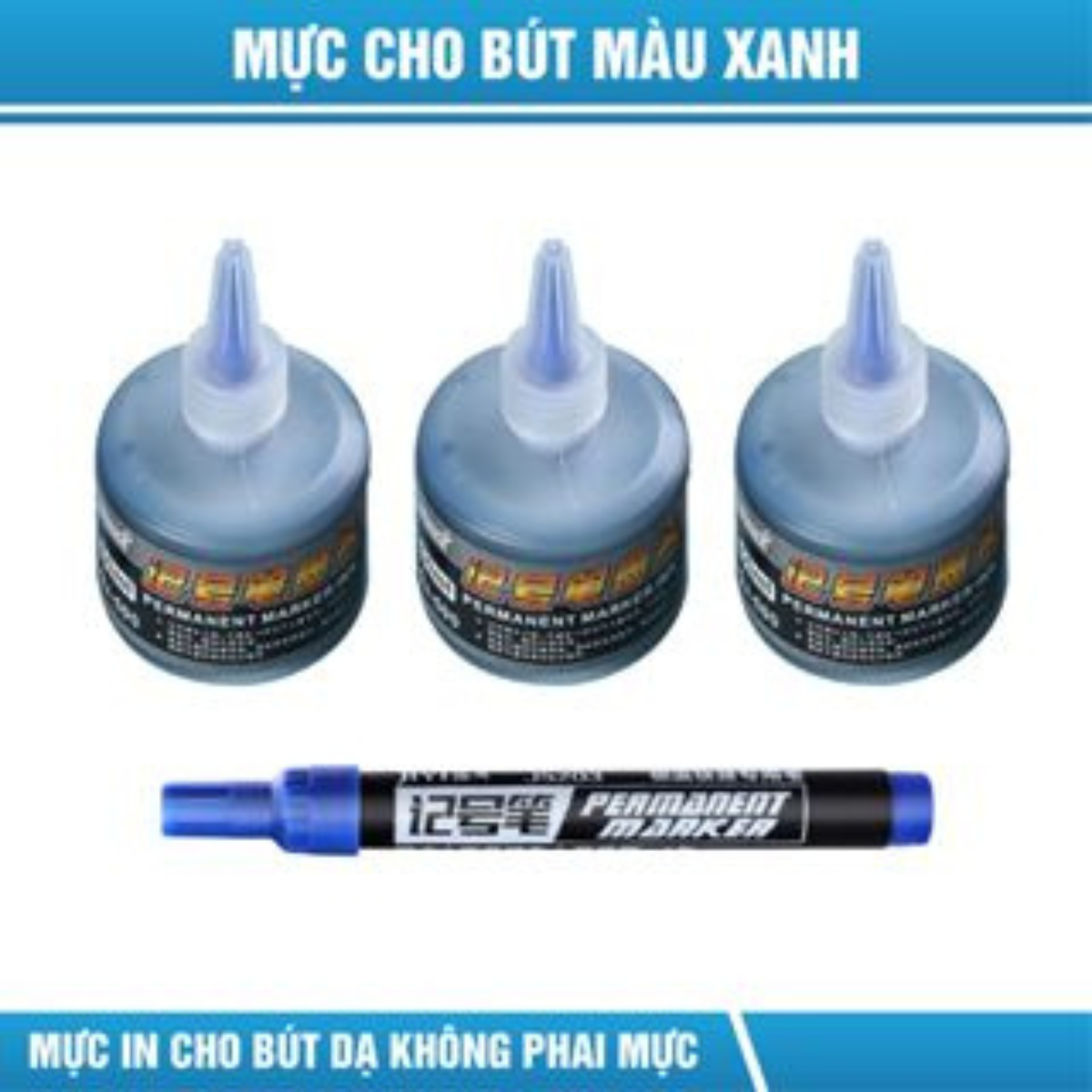 Bút lông màu không phai mực, viết trực tiếp lên bao hàng cho shop online