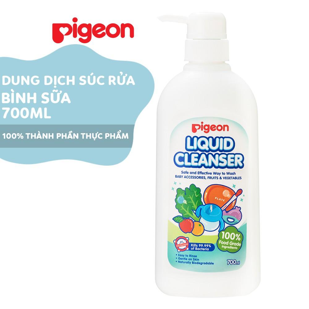 Dung dịch súc rửa bình sữa Pigeon 700ml