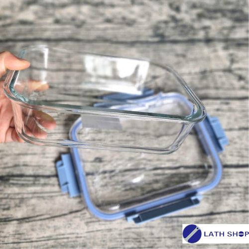 Hộp Thủy Tinh Đựng Thực Phẩm Chịu Nhiệt LocknLock Nắp Vòm Nhựa Tritan Trong Suốt, Khóa 4 Cạnh - LLG494-1.520ml