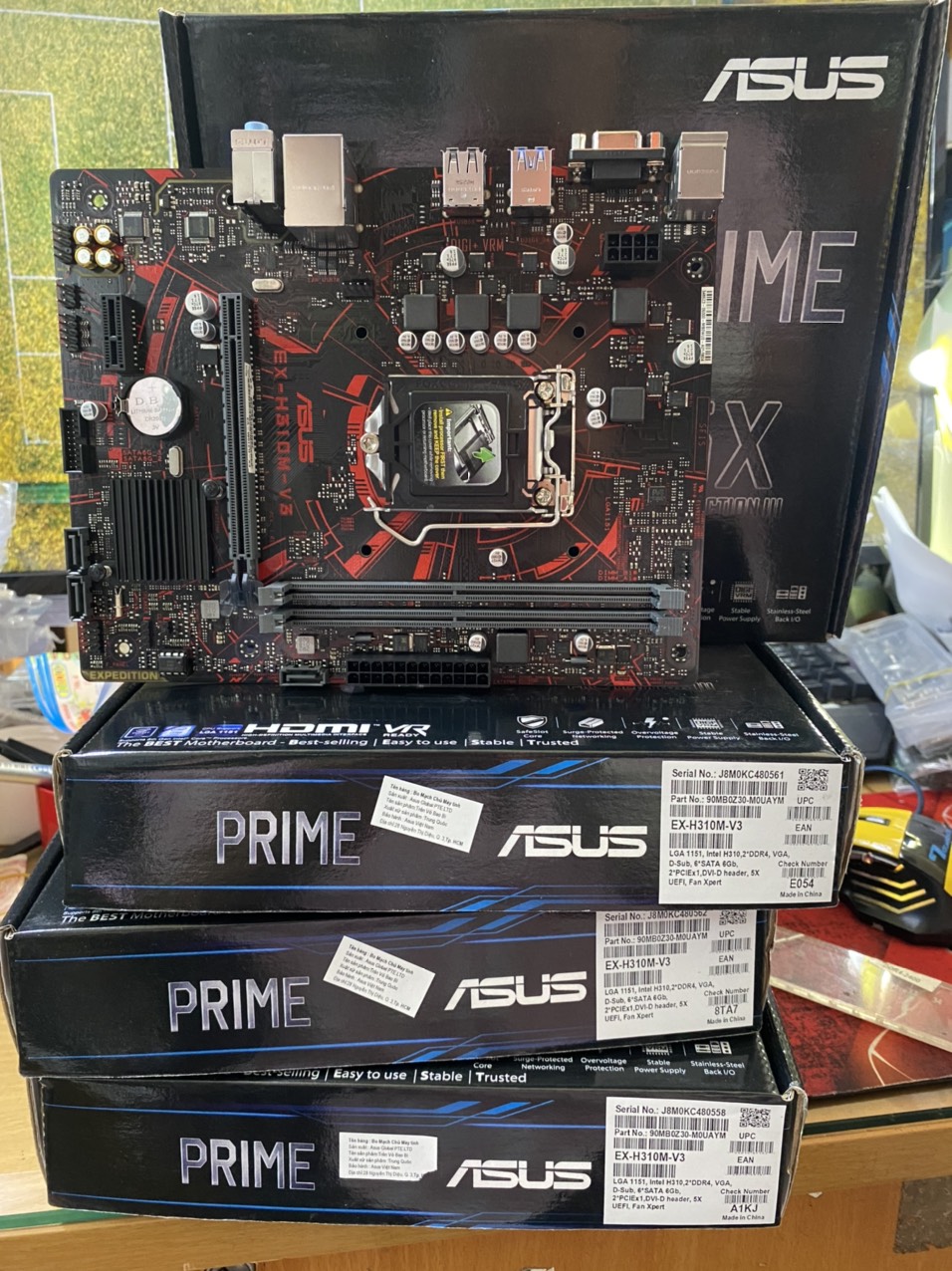 Bo Mạch Chủ (Mainboard) ASUS EX-H310M-V3 (HÀNG CHÍNH HÃNG)