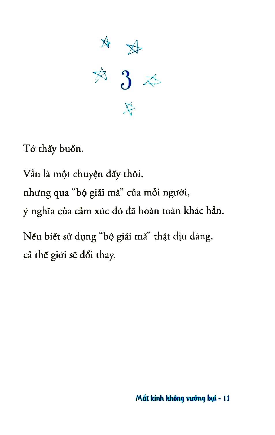 Sách Mắt Kính Không Vướng Bụi