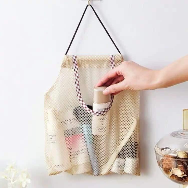 Túi lưới treo hành tỏi, củ quả, Túi lưới treo đồ đa năng