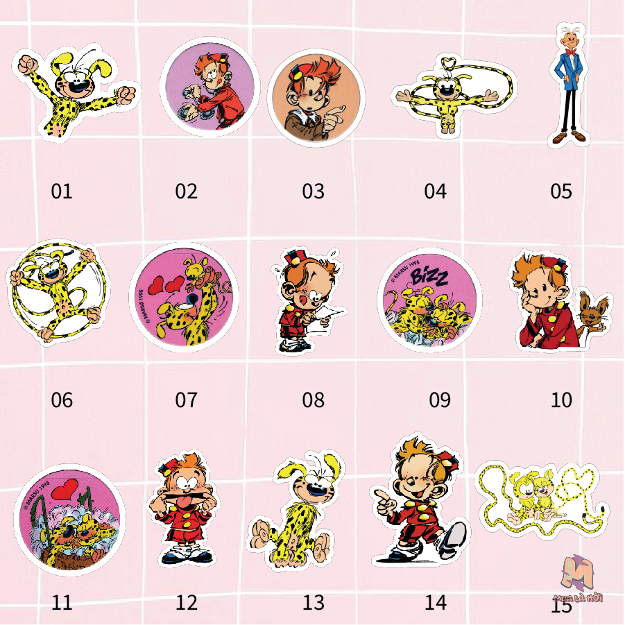 Túi Tote in hình chủ đề Marsupilami